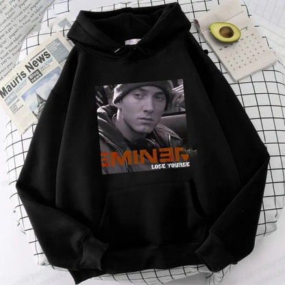 Eminem Print Hoodie Men