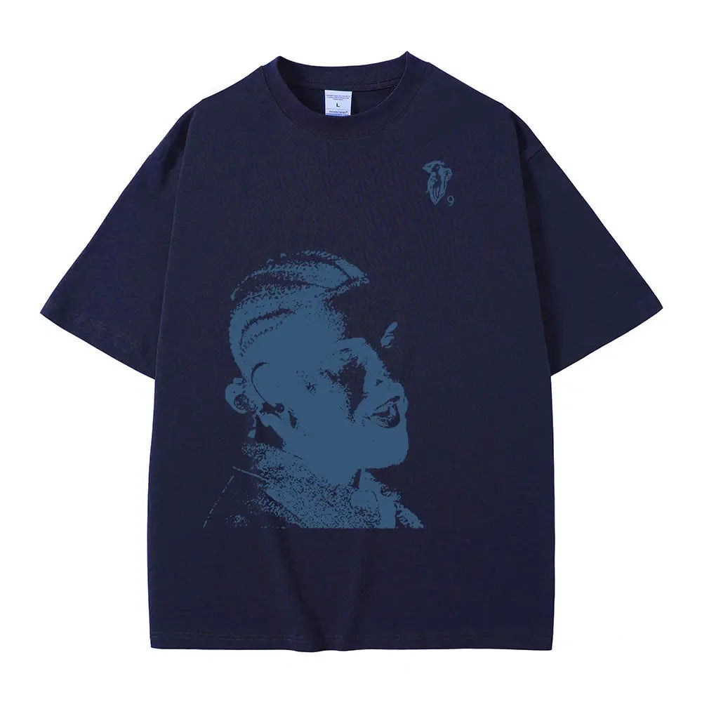 Vintage Rapper Drake Portrait Graphic T Shirt