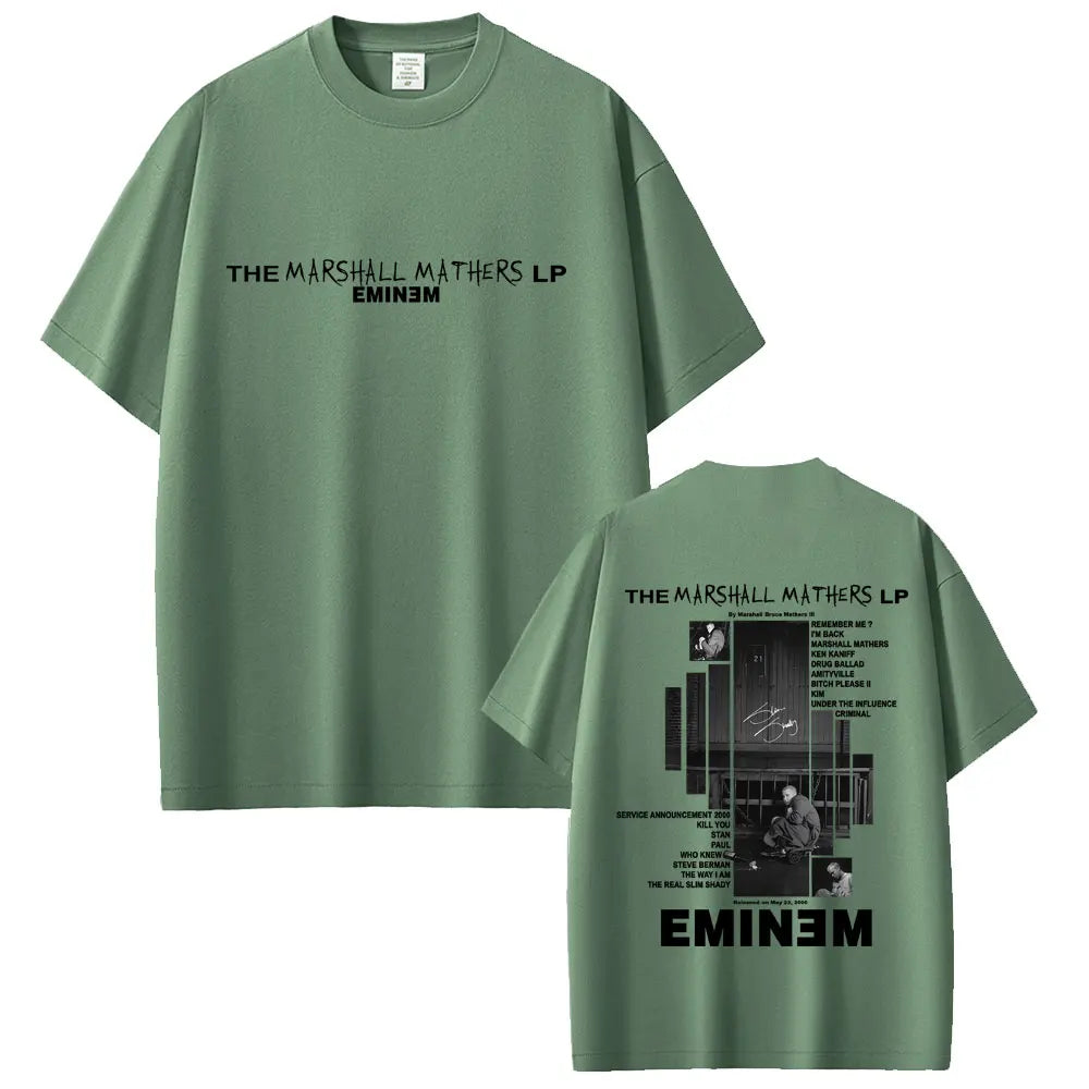 Rapper Eminem 2000 Album Graphic T-shirt