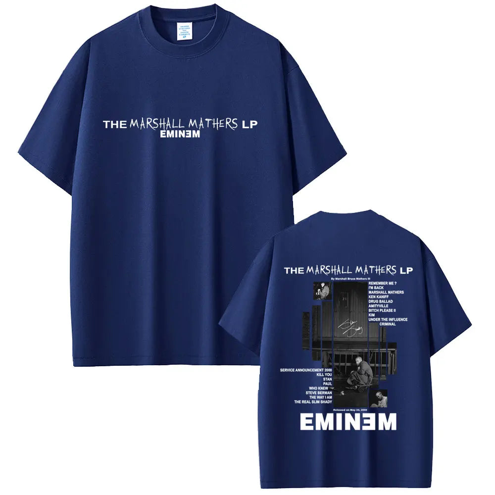 Rapper Eminem 2000 Album Graphic T-shirt