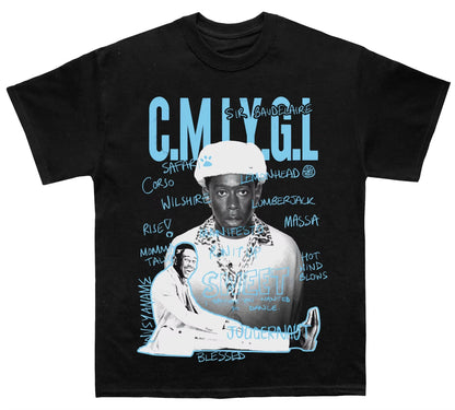 Tyler The Creator Chromakopia Sketchbook T-Shirt