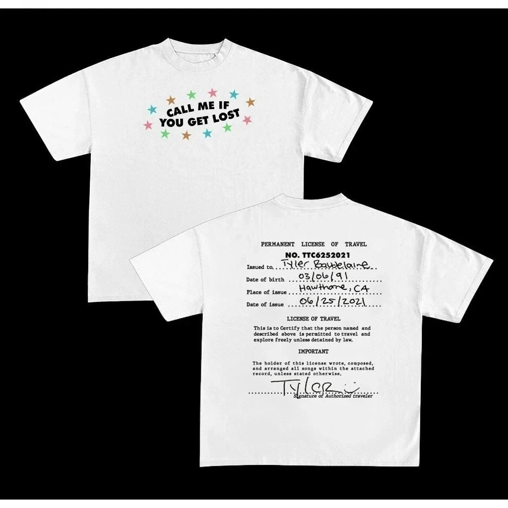 Call Me If You Get Lost Tyler The Creator Short Sleeve T-Shirt