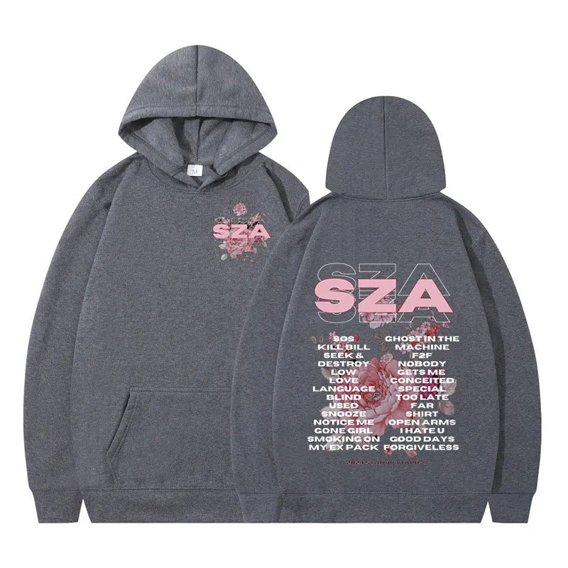 Rapper SZA SOS Australia Tour Hoodie