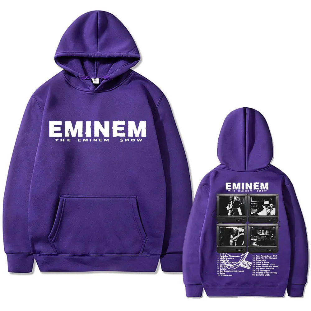 Eminem Album Graphic Hoodie World Tour