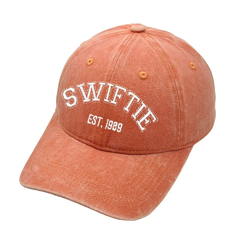 Taylors The Swifts Baseball Caps 1989 Printing Hats Retro Fashion Unisex Truck Driver's Father's Sun Hat