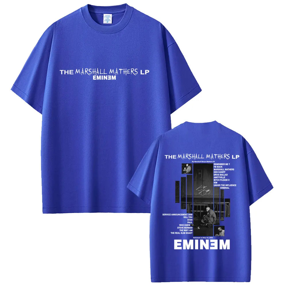 Rapper Eminem 2000 Album Graphic T-shirt