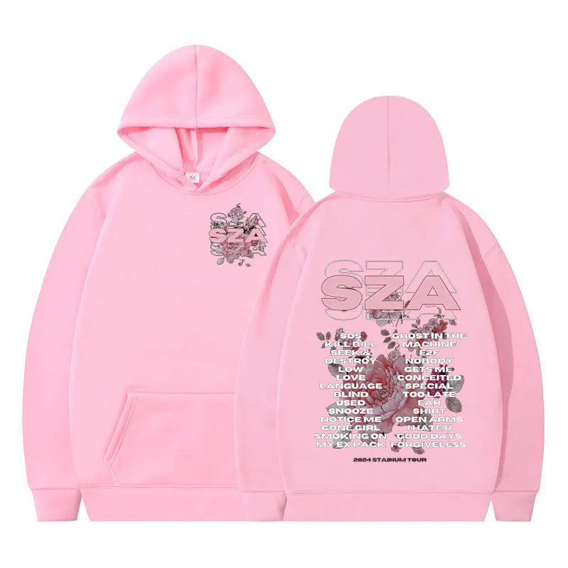 Rapper SZA SOS Australia Tour Hoodie