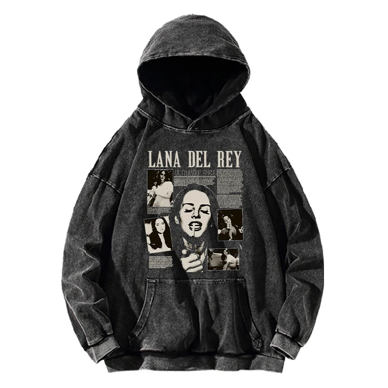 LANA DEL REY Printed Hoodies