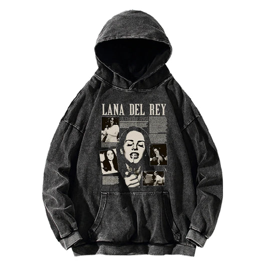 LANA DEL REY Printed Hoodies