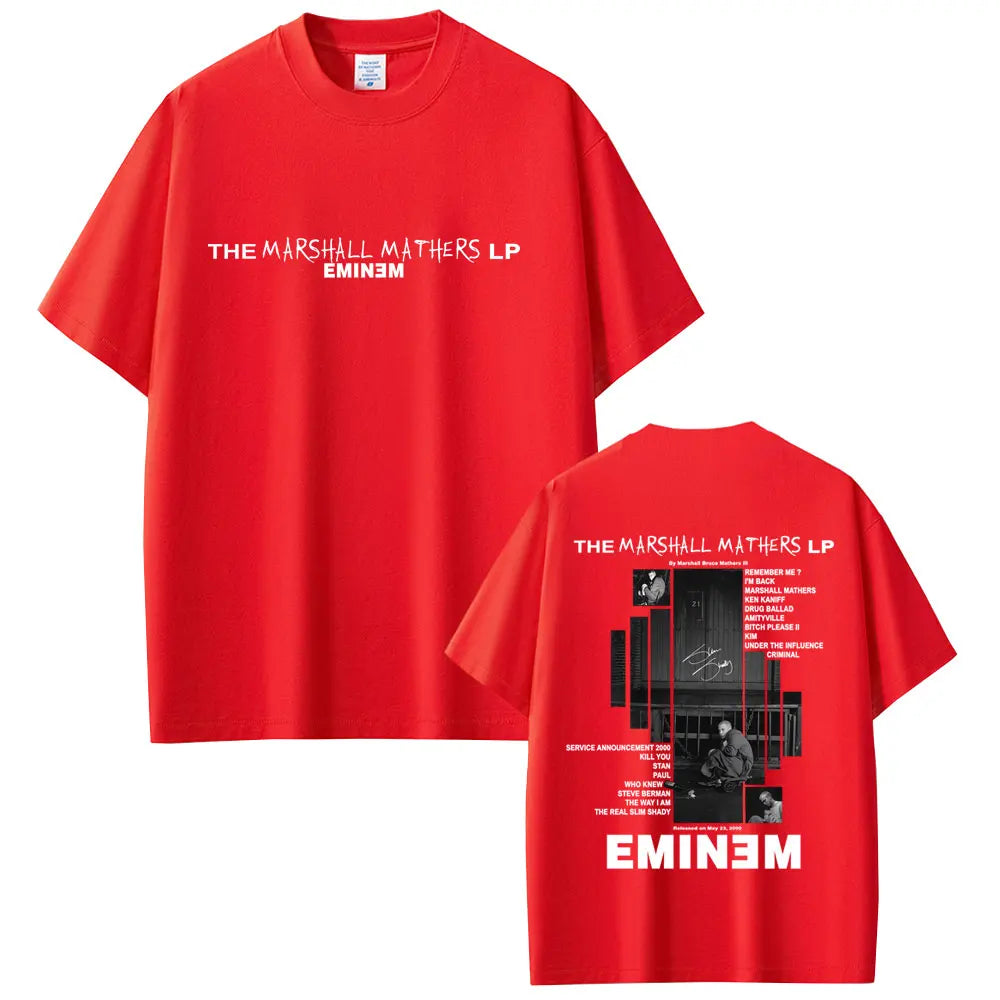 Rapper Eminem 2000 Album Graphic T-shirt