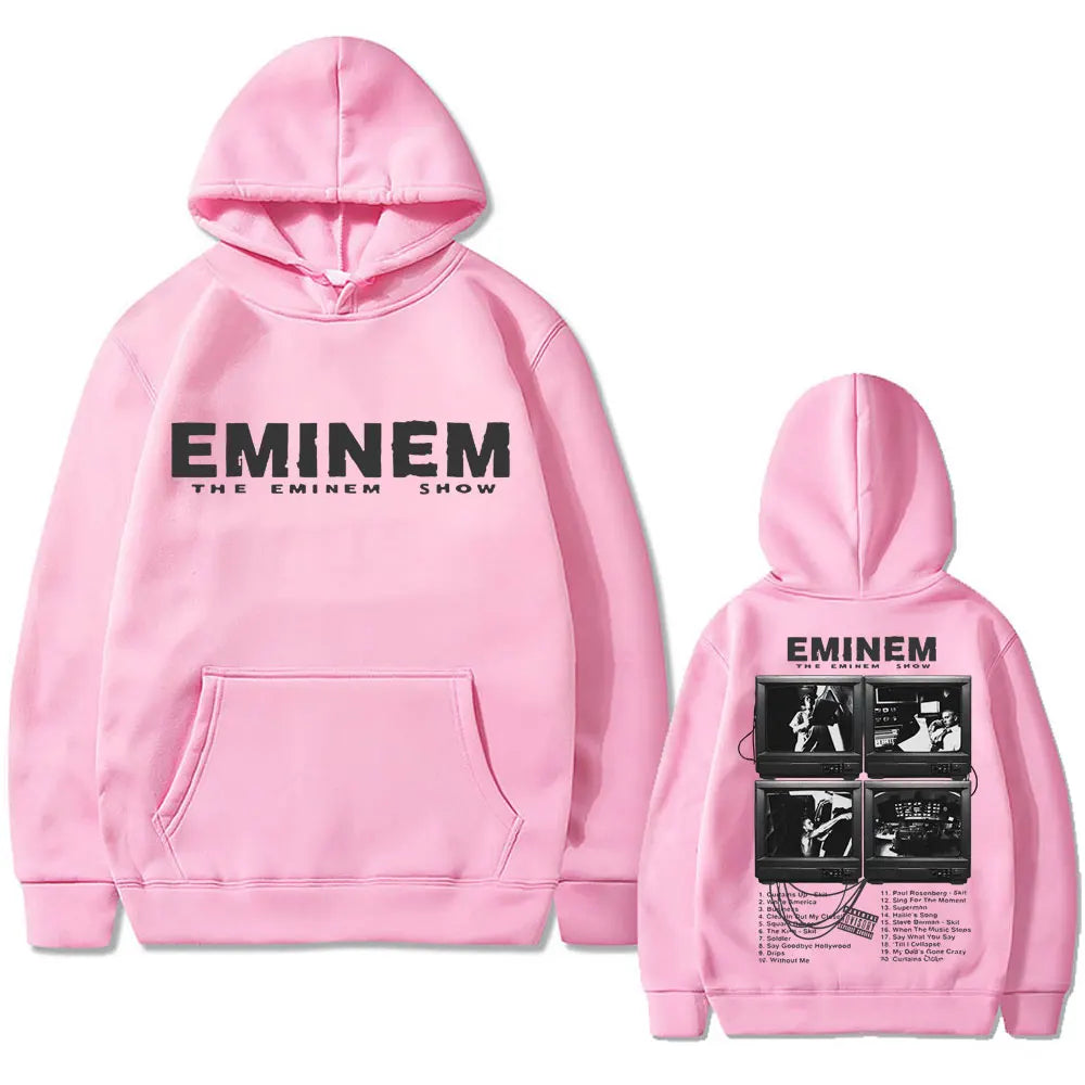 Eminem Album Graphic Hoodie World Tour