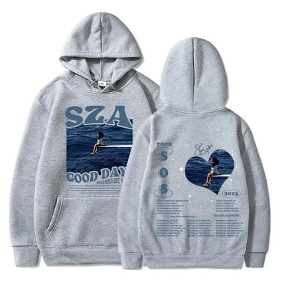 SZA SOS album printed hoodie