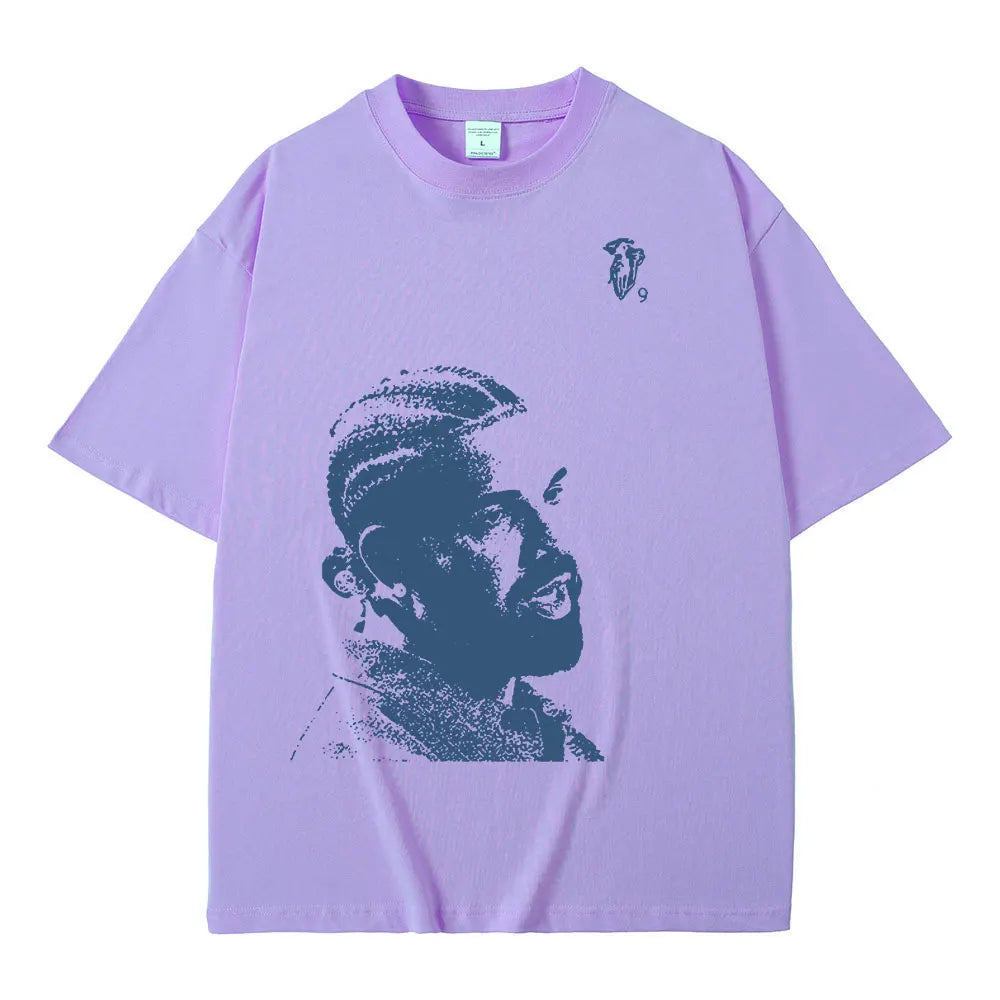 Vintage Rapper Drake Portrait Graphic T Shirt
