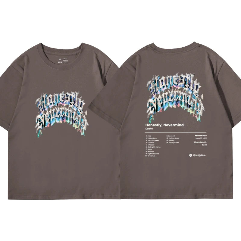 Drake Music Album Honestly Nevermind T-shirt