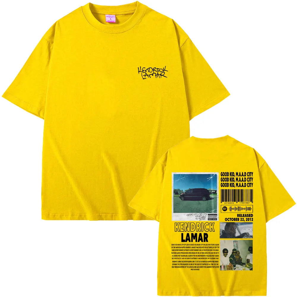 Rapper Kendrick Lamar Good Kid Money Trees T-shirt