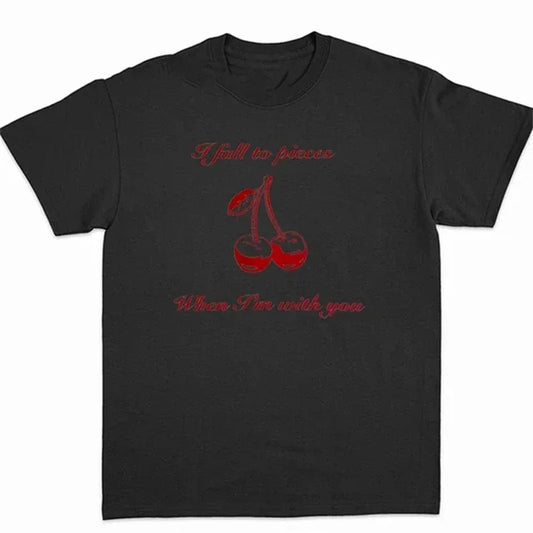 Lana Del Rey Cherry Y2k Vintage T-shirt