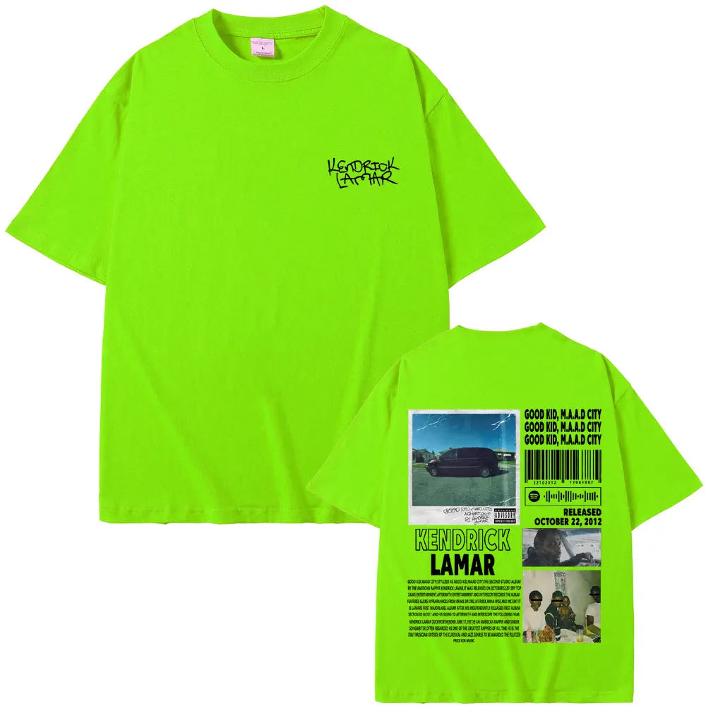 Rapper Kendrick Lamar Good Kid Money Trees T-shirt