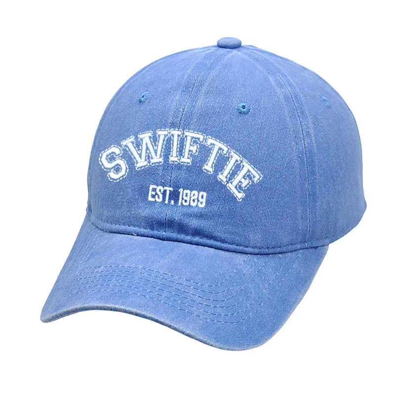 Taylors The Swifts Baseball Caps 1989 Printing Hats Retro Fashion Unisex Truck Driver's Father's Sun Hat