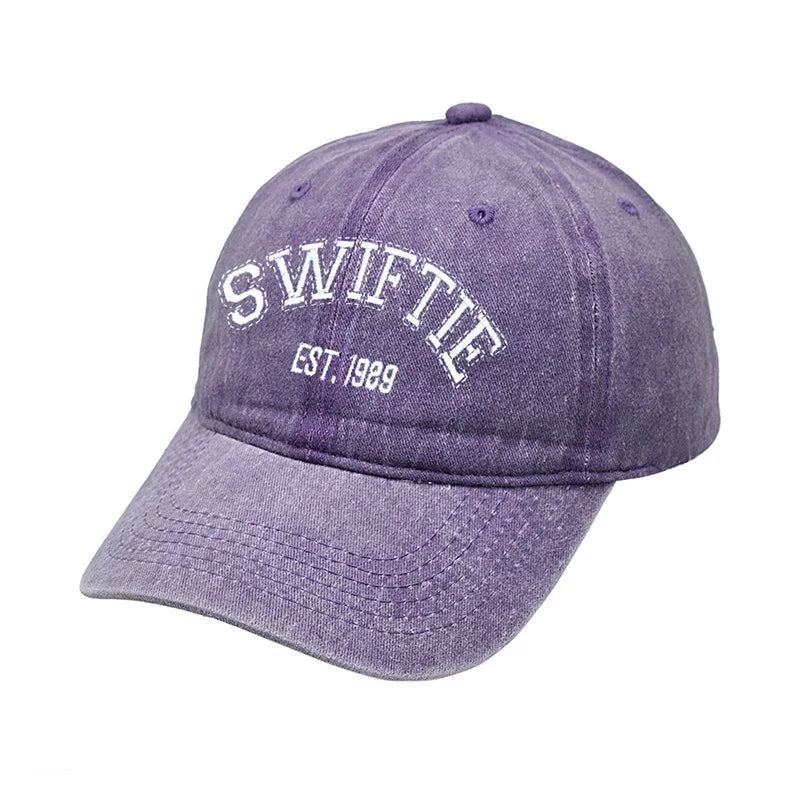 Taylors The Swifts Baseball Caps 1989 Printing Hats Retro Fashion Unisex Truck Driver's Father's Sun Hat