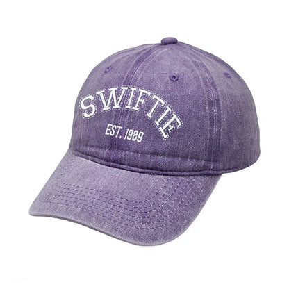 Taylors The Swifts Baseball Caps 1989 Printing Hats Retro Fashion Unisex Truck Driver's Father's Sun Hat