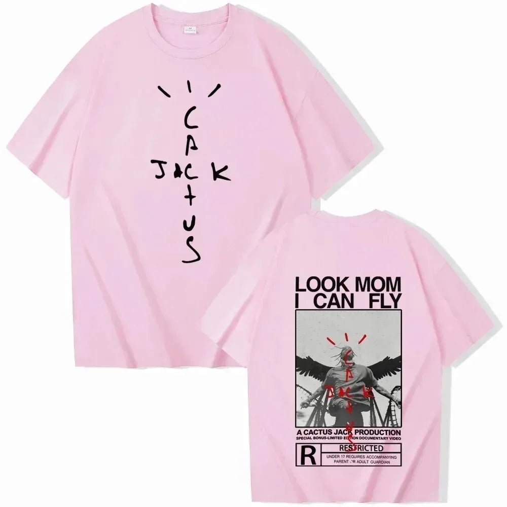Travis Look Mom I Can Fly T-shirt
