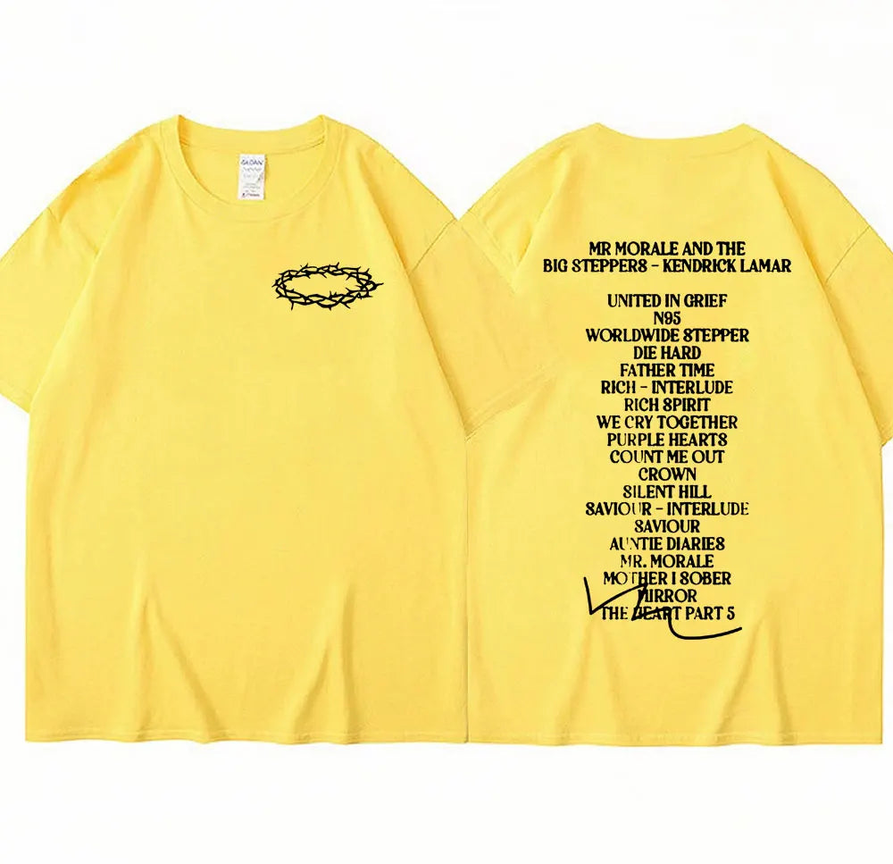 Kendrick Lamar T Shirt Mr. Morale and The Big Steppers Music Album
