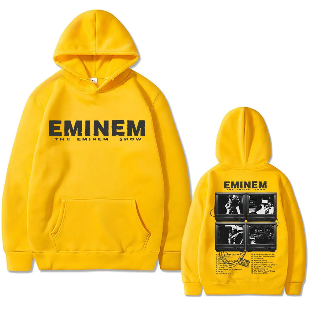 Eminem Album Graphic Hoodie World Tour