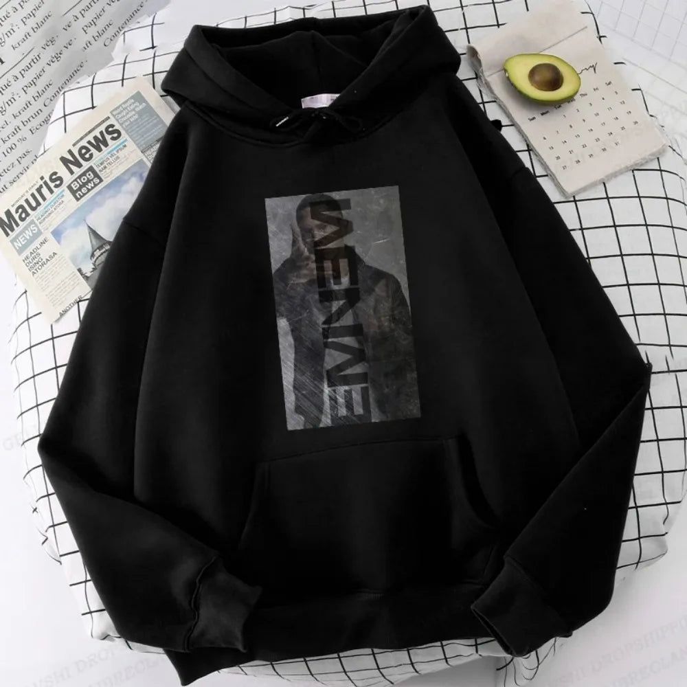 Eminem Print Hoodie Men