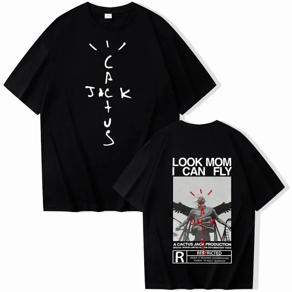 Travis Look Mom I Can Fly T-shirt
