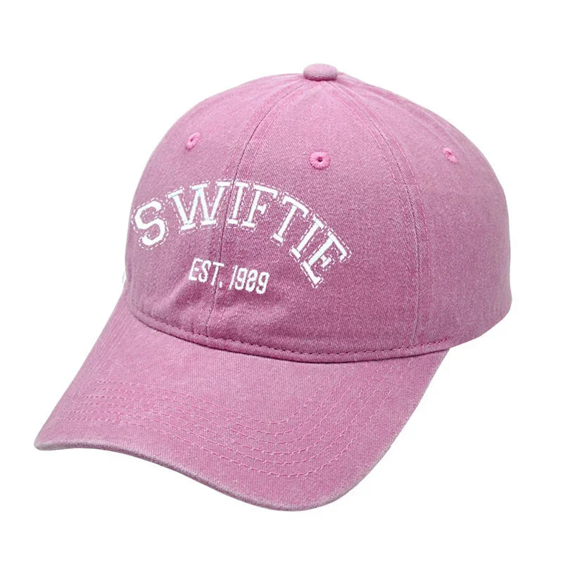 Taylors The Swifts Baseball Caps 1989 Printing Hats Retro Fashion Unisex Truck Driver's Father's Sun Hat