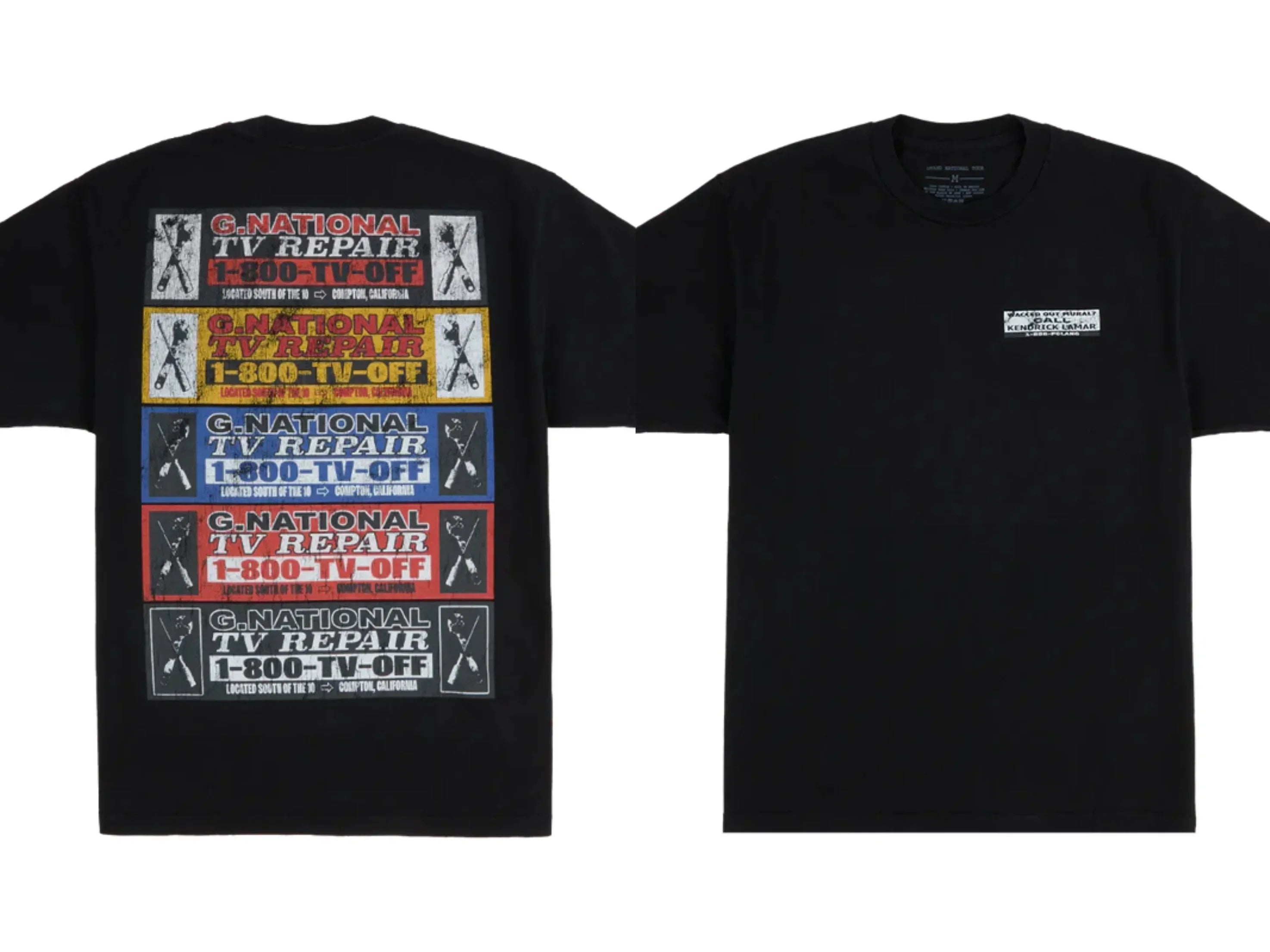 SZA Kendrick Lamar 2025 Global Tour Printed T-Shirt