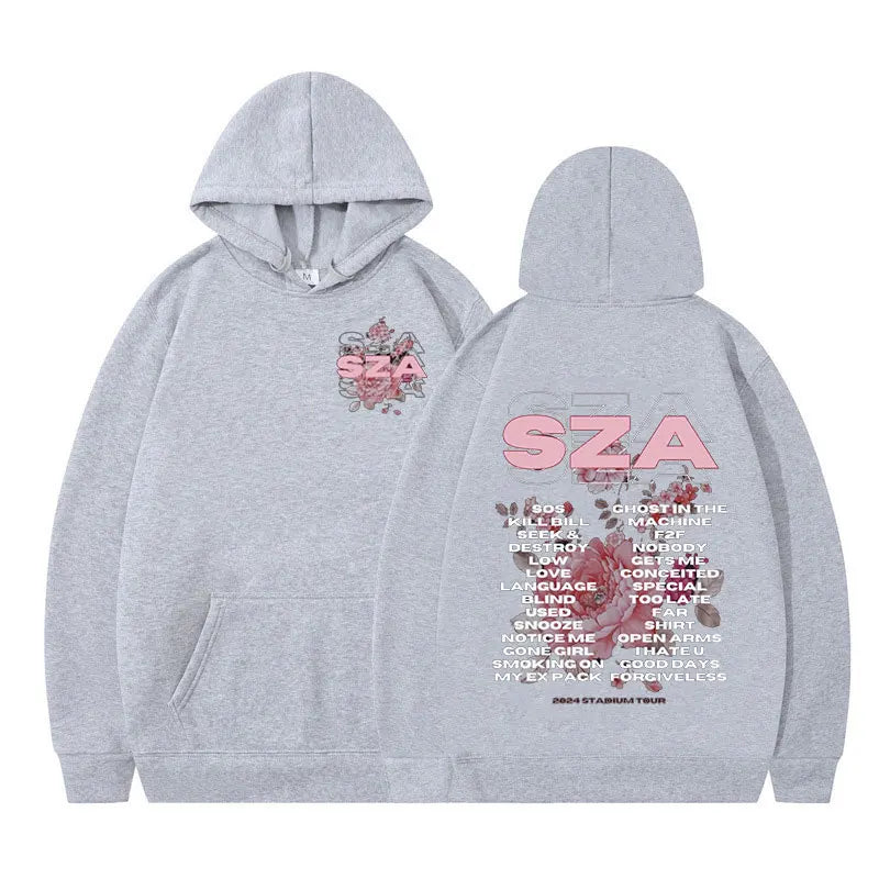 Rapper SZA SOS Australia Tour Hoodie