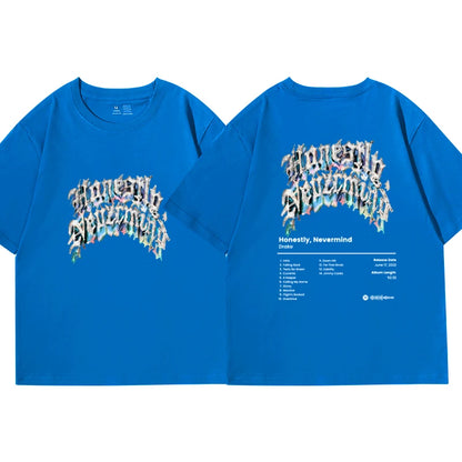 Drake Music Album Honestly Nevermind T-shirt