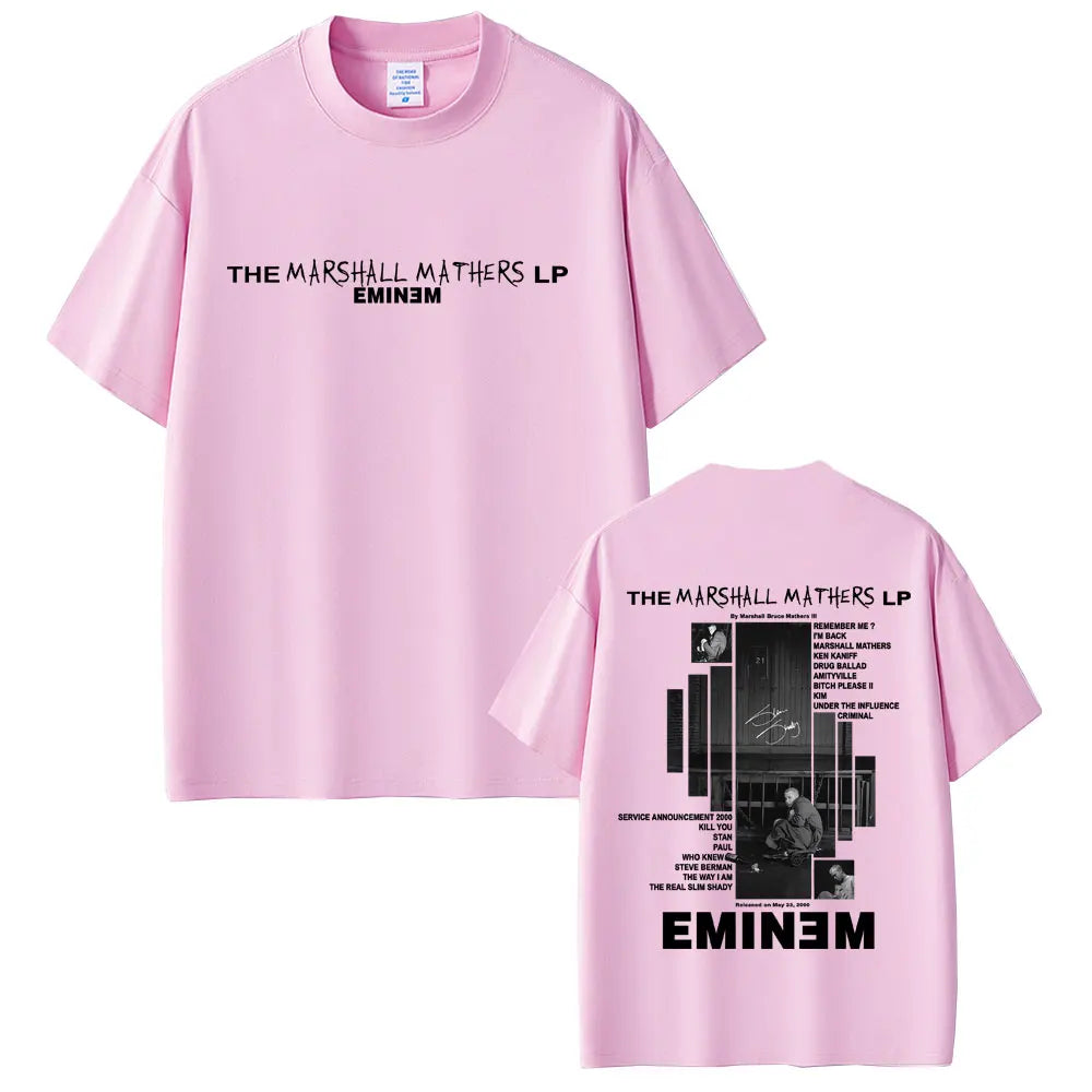 Rapper Eminem 2000 Album Graphic T-shirt