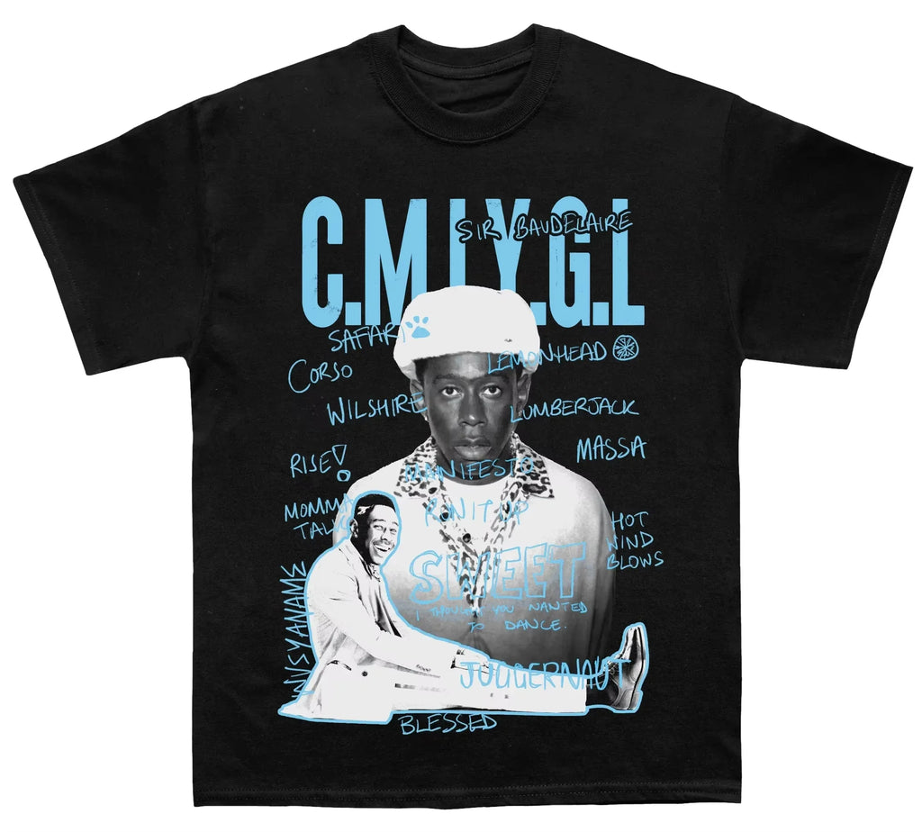 Tyler The Creator Chromakopia Sketchbook T-Shirt