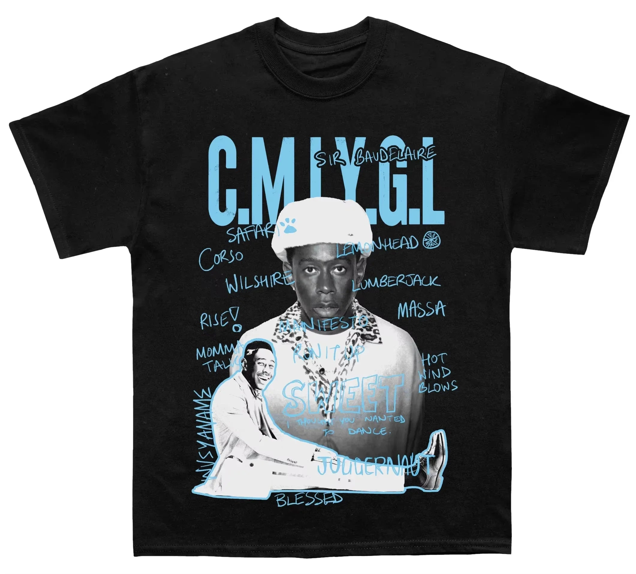 Tyler The Creator Chromakopia Sketchbook T-Shirt