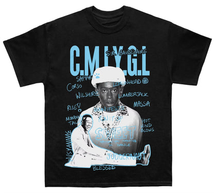 Tyler The Creator Chromakopia Sketchbook T-Shirt