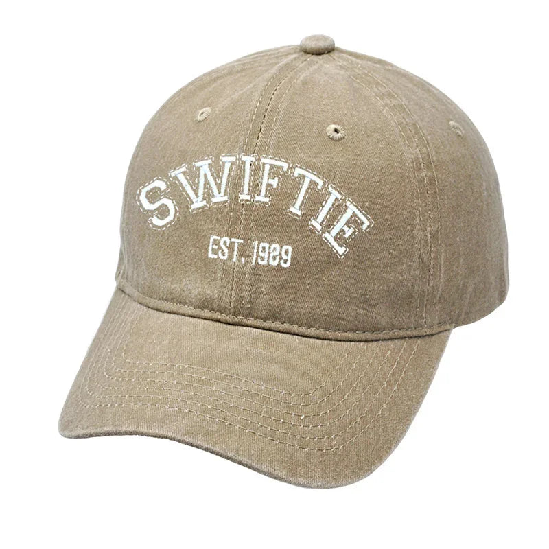 Taylors The Swifts Baseball Caps 1989 Printing Hats Retro Fashion Unisex Truck Driver's Father's Sun Hat