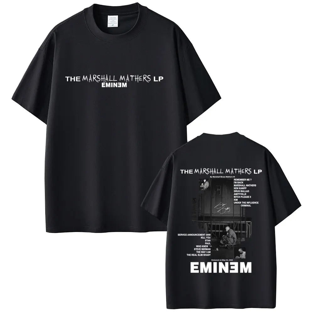 Rapper Eminem 2000 Album Graphic T-shirt