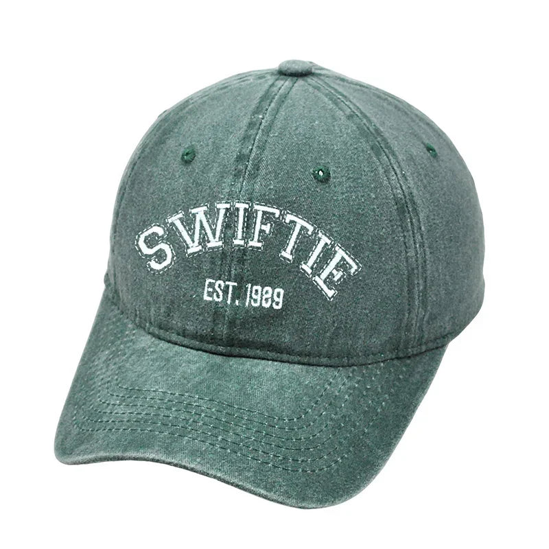 Taylors The Swifts Baseball Caps 1989 Printing Hats Retro Fashion Unisex Truck Driver's Father's Sun Hat