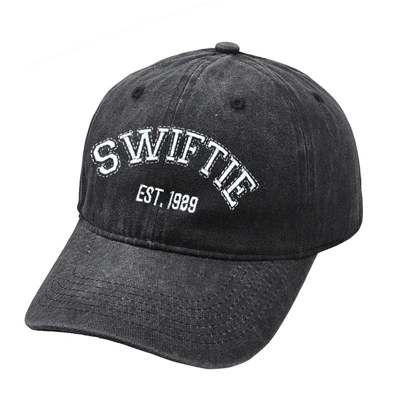 Taylors The Swifts Baseball Caps 1989 Printing Hats Retro Fashion Unisex Truck Driver's Father's Sun Hat