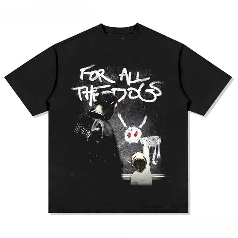 Rapper Drake Oversize Top for All The Dogs t-shirt