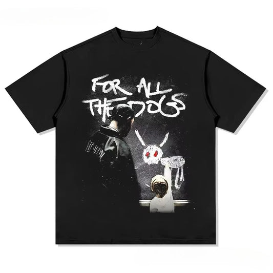Rapper Drake Oversize Top for All The Dogs t-shirt