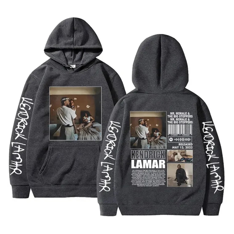 Kendrick Lamar Graphic Hoodie Album Mr Morale & The Big Steppers