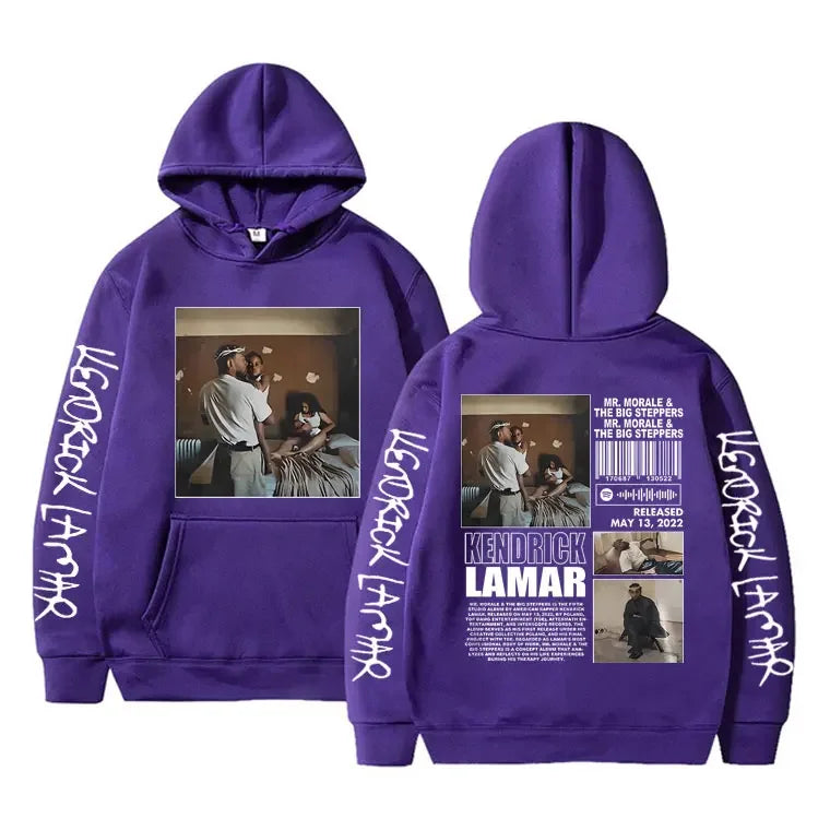 Kendrick Lamar Graphic Hoodie Album Mr Morale & The Big Steppers