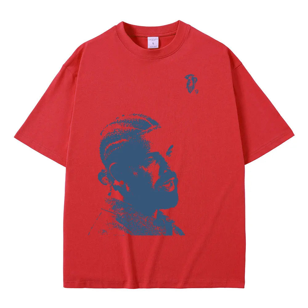 Vintage Rapper Drake Portrait Graphic T Shirt