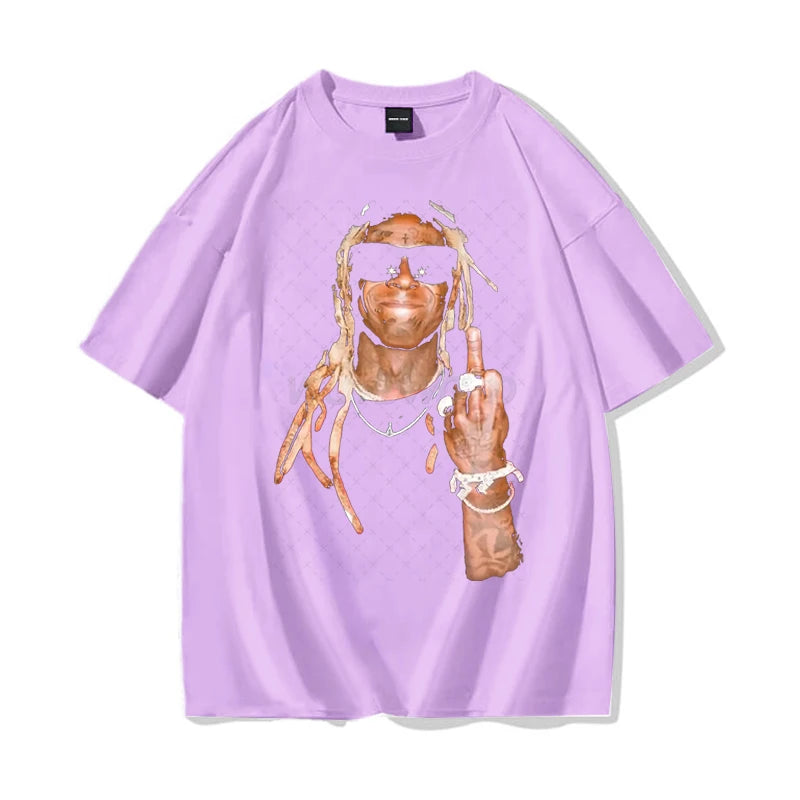 Lil Wayne Graphic T Shirt Printed Vintage Oversized