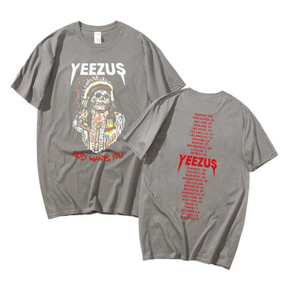 Men Women Hip Hop Vintage T-shirt Oversized