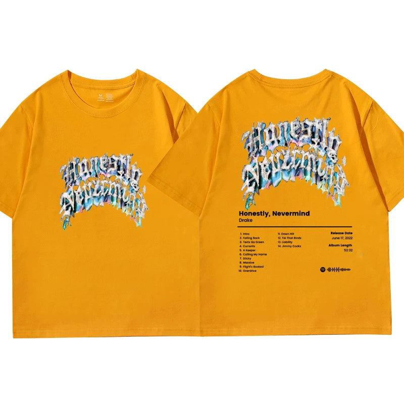 Drake Music Album Honestly Nevermind T-shirt
