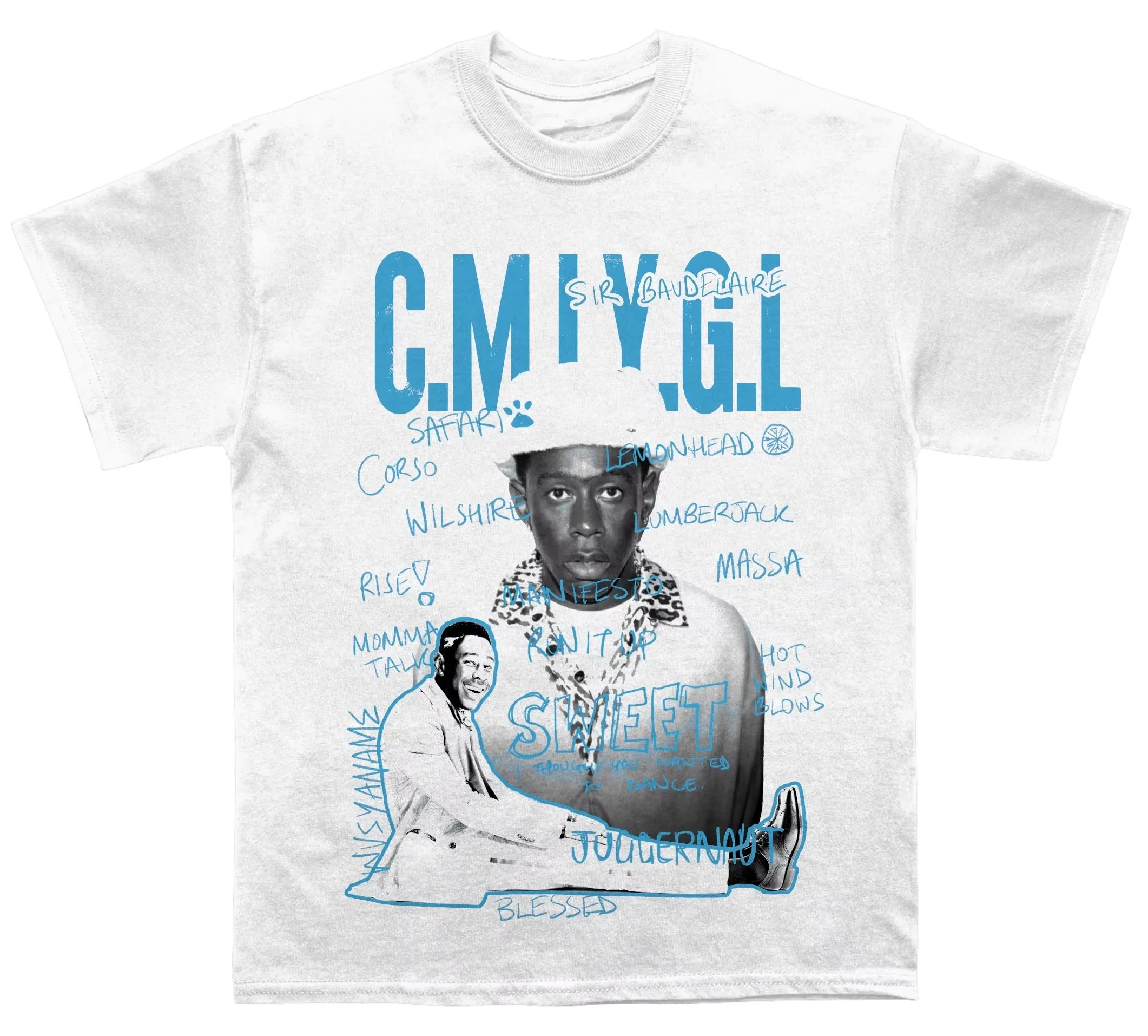 Tyler The Creator Chromakopia Sketchbook T-Shirt